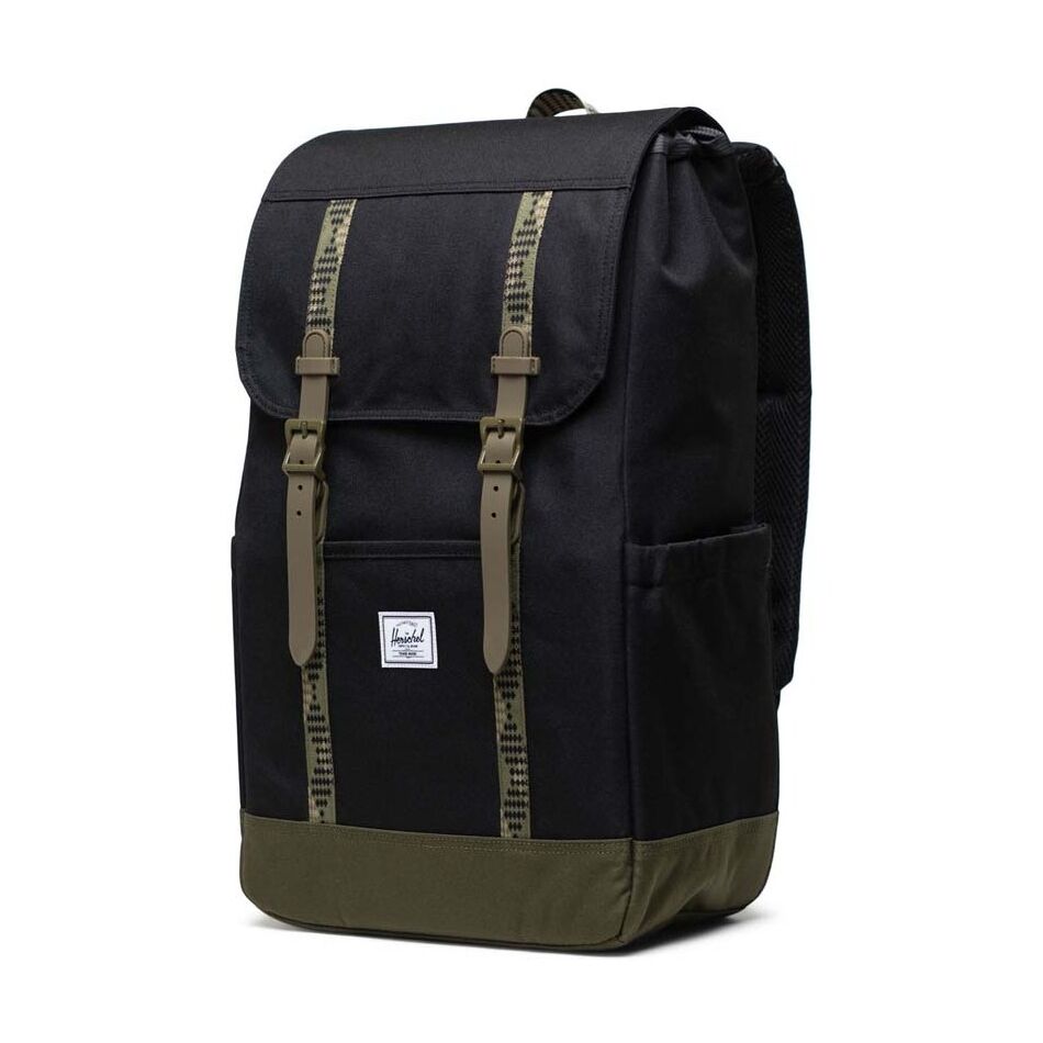 Herschel Retreat Black/ Ivy Green | Wennekes