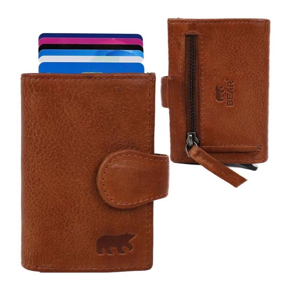 Bear Design Pasjeshouder Elsie Cognac | Wennekes
