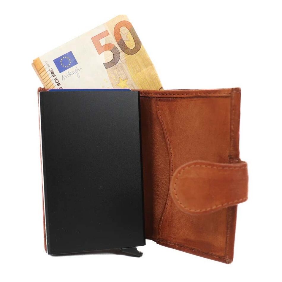 Bear Design Pasjeshouder Elsie Cognac | Wennekes