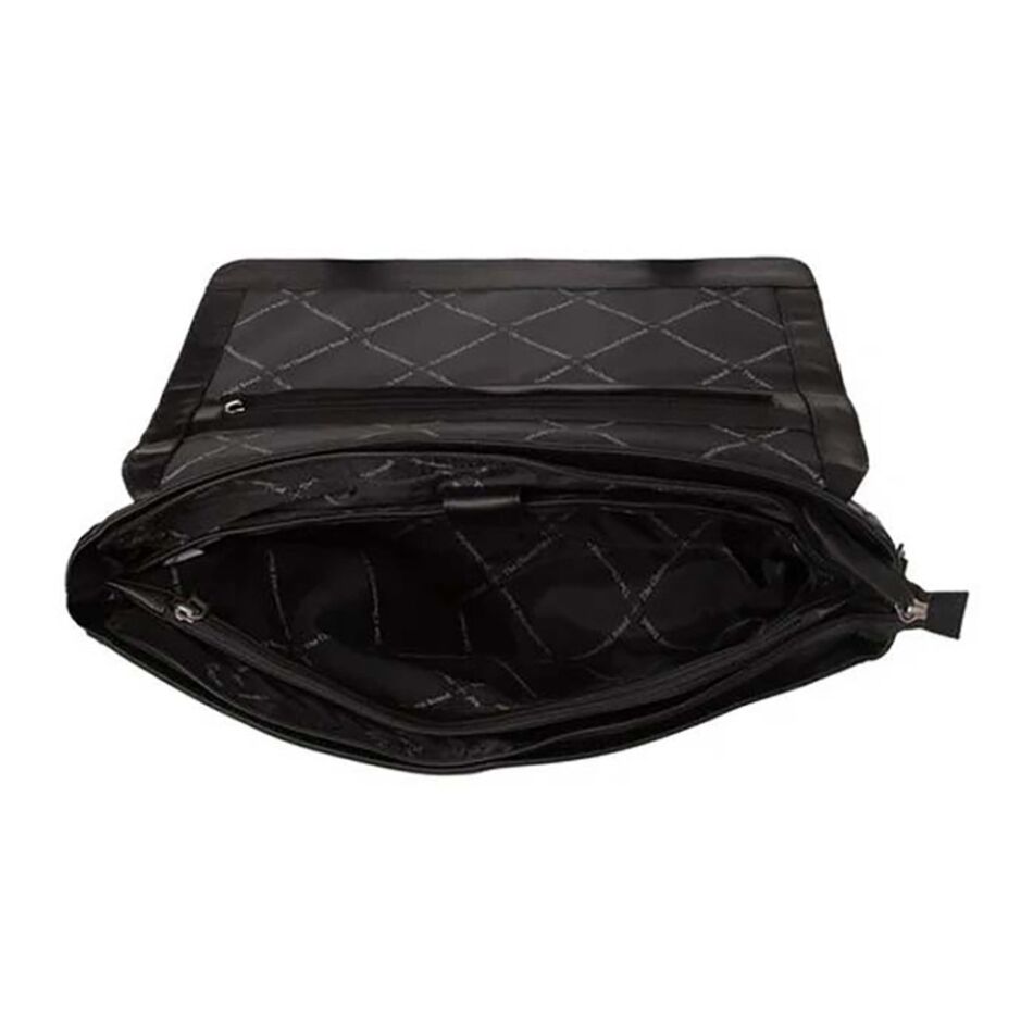 The Chesterfield Brand Leren Laptoptas Belfast Zwart | Wennekes