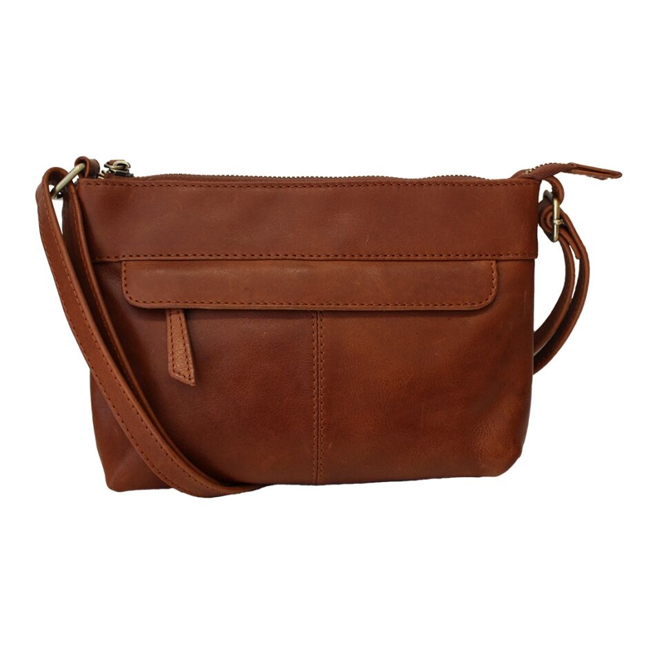 VLERCK Hariette Shoulderbag Cognac | Wennekes