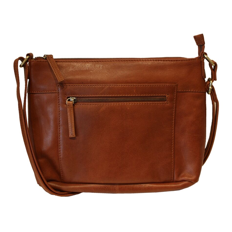 VLERCK Roseriet Shoulderbag Cognac | Wennekes