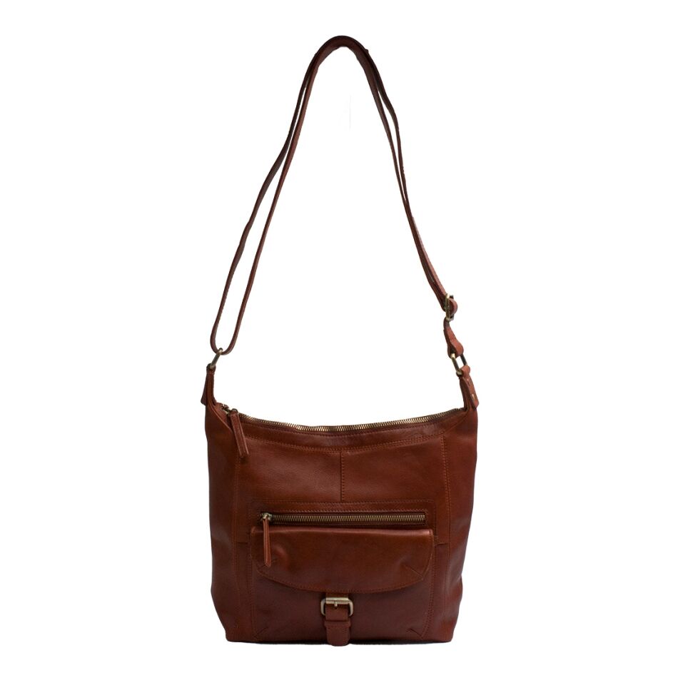 VLERCK Sonja Shoulderbag Cognac | Wennekes