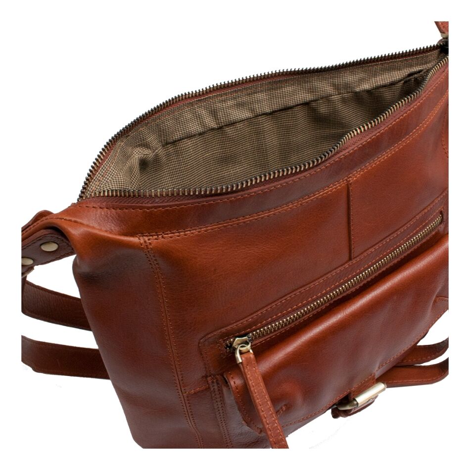 VLERCK Sonja Shoulderbag Cognac | Wennekes