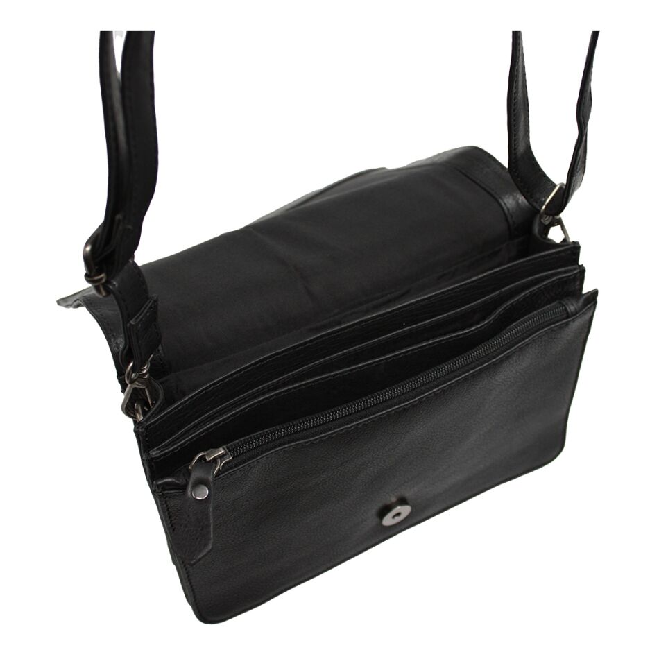 VLERCK Lonneke Shoulderbag Black | Wennekes