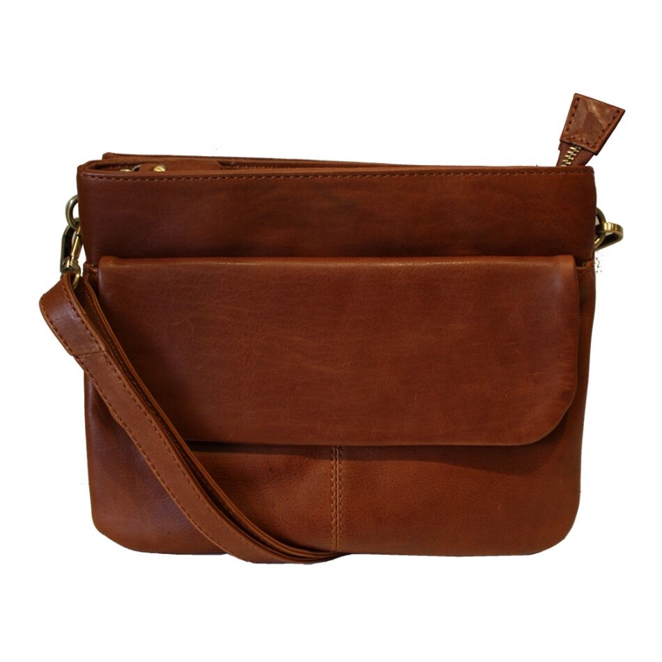VLERCK Anouk Shoulderbag Cognac | Wennekes