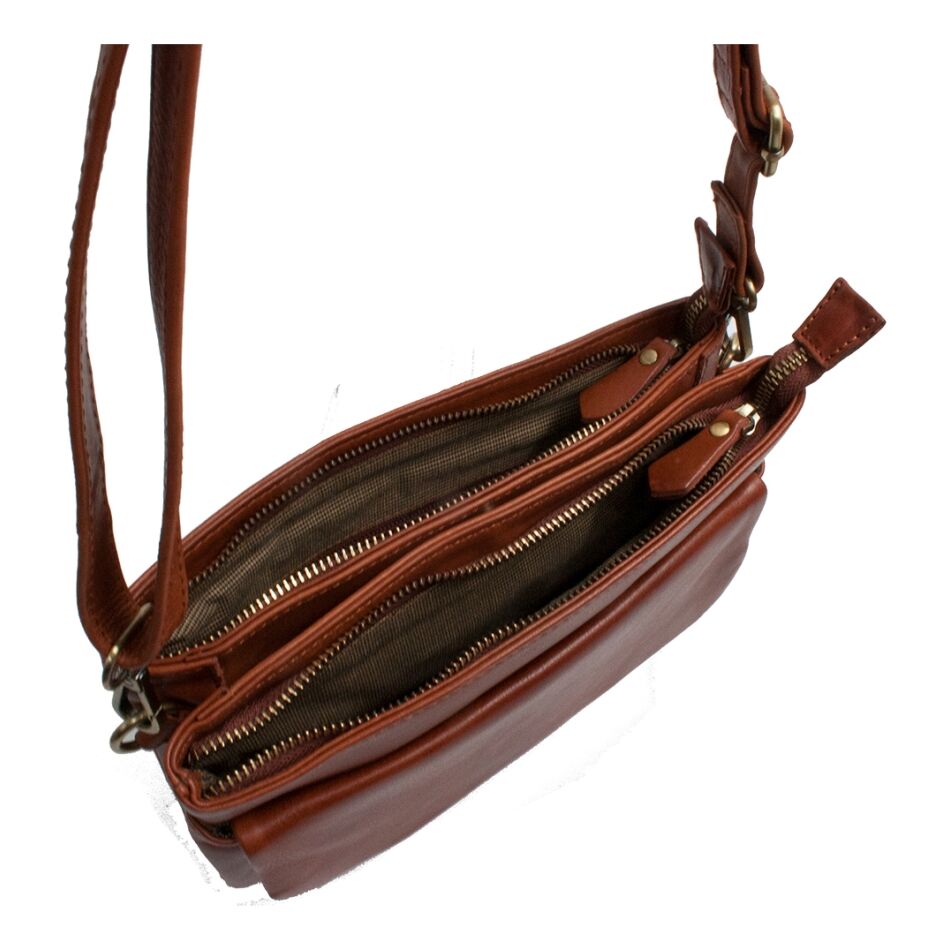 VLERCK Anouk Shoulderbag Cognac | Wennekes