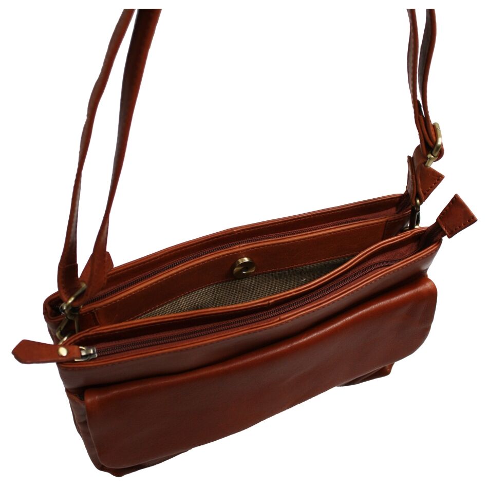 VLERCK Tessa Shoulderbag Cognac | Wennekes