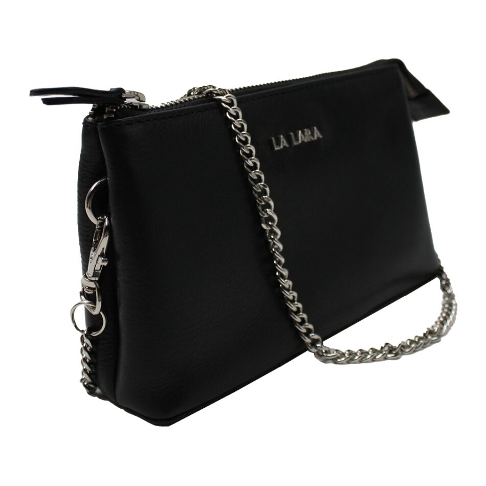 La Lara De Coco Shoulderbag Black | Wennekes