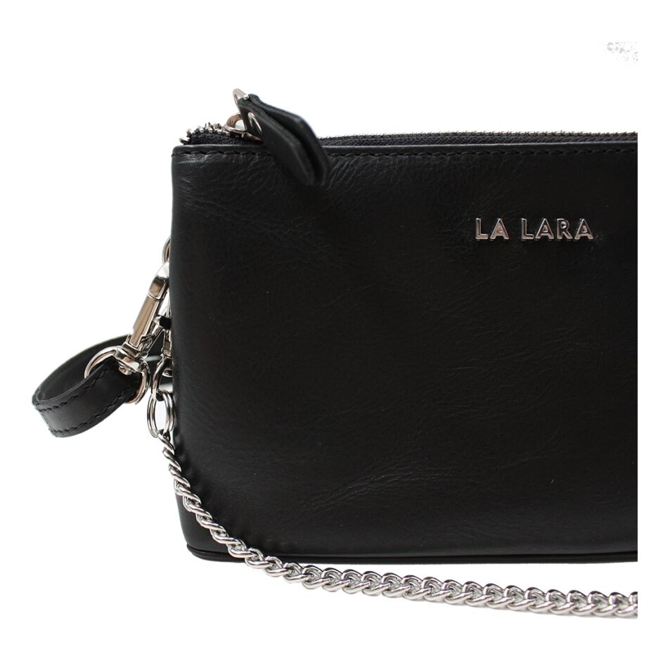 La Lara De Coco Shoulderbag Black | Wennekes