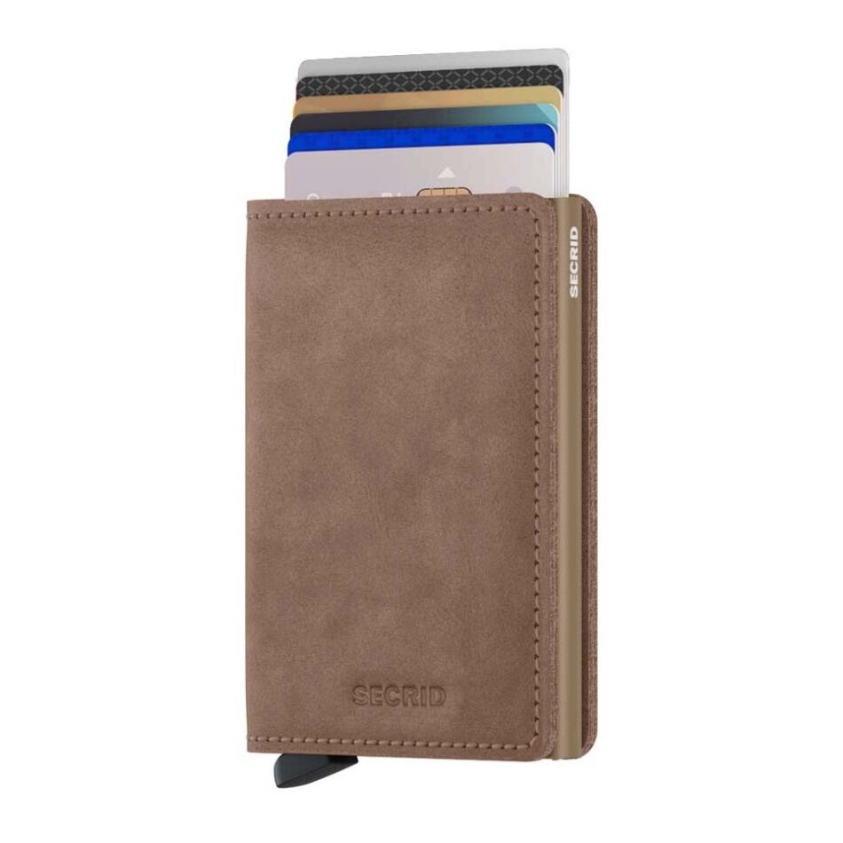 Secrid Slimwallet taupe | Wennekes.nl