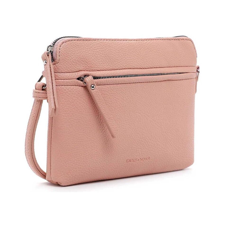 Emily & Noah Emma Handtas Middel Rits Lightrose | Wennekes