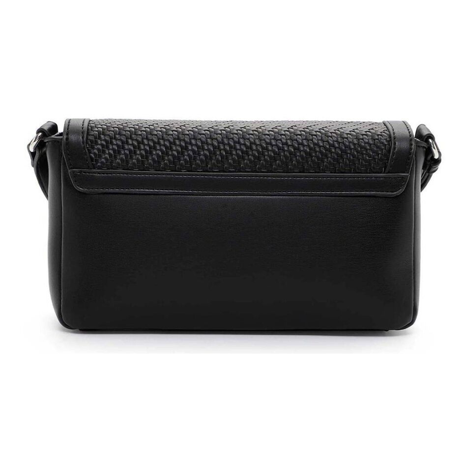 Emily & Noah Brenda Handtas Middel met Klep Black | Wennekes