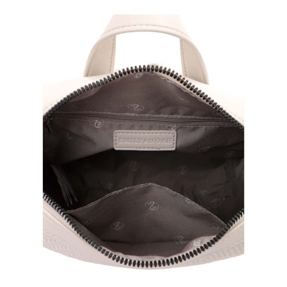 Emily & Noah Brenda Citybackpack Middel ecru | Wennekes.nl