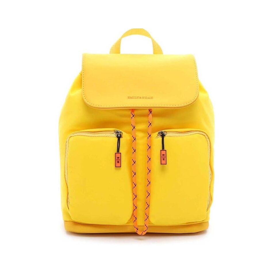 Emily & Noah Beatrice Backpack Middel Yellow | Wennekes