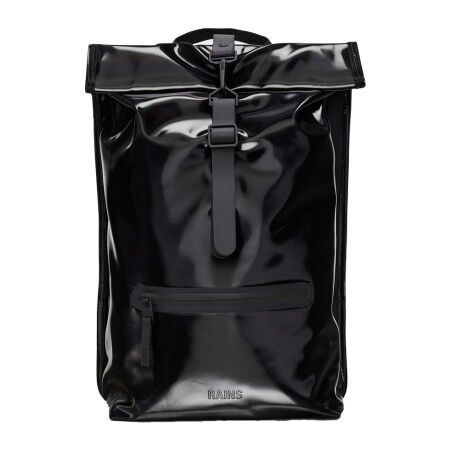 Rains Rolltop Rucksack W3 Zwart Rains Rolltop Rucksack W3 Zwart