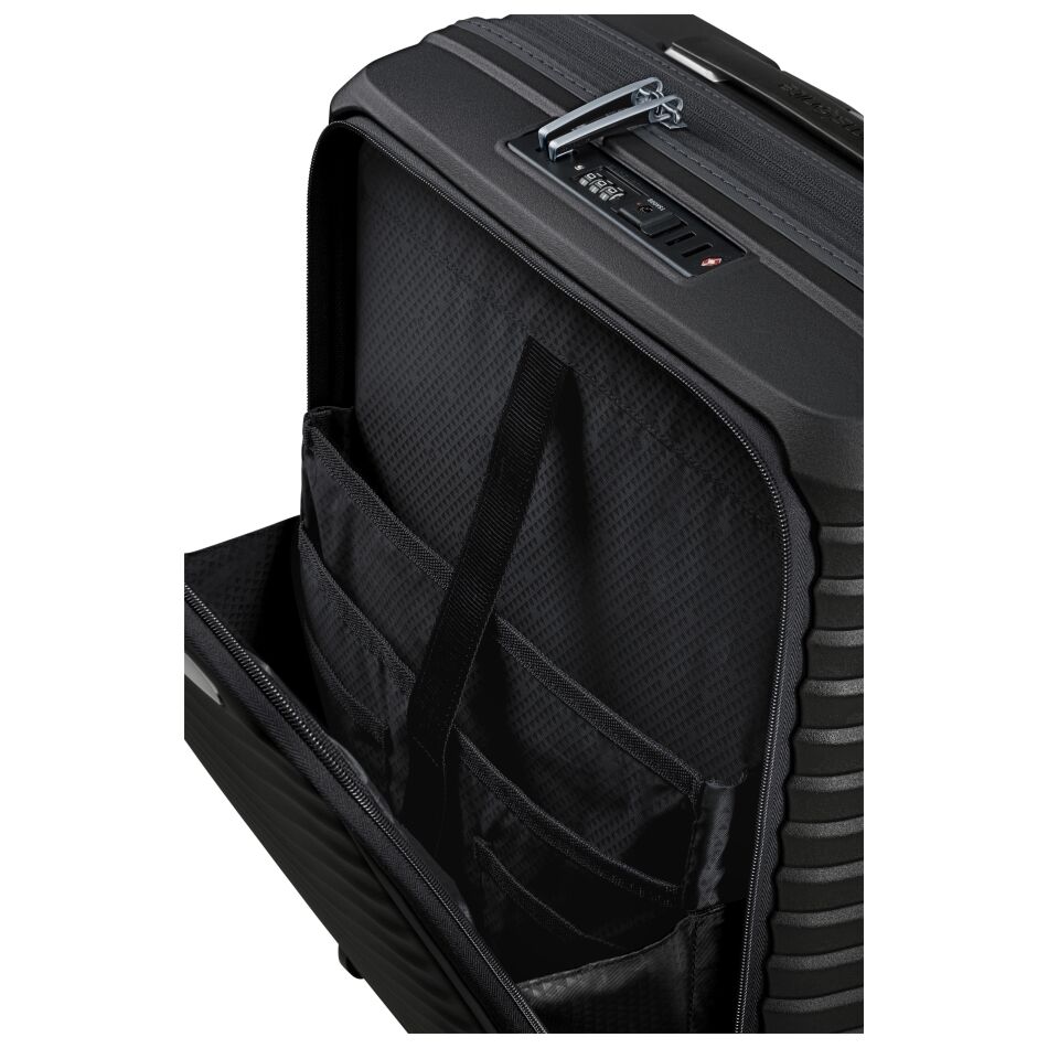 Samsonite Upscape Spinner 55cm. Exp. Easy Access Black | Wennekes
