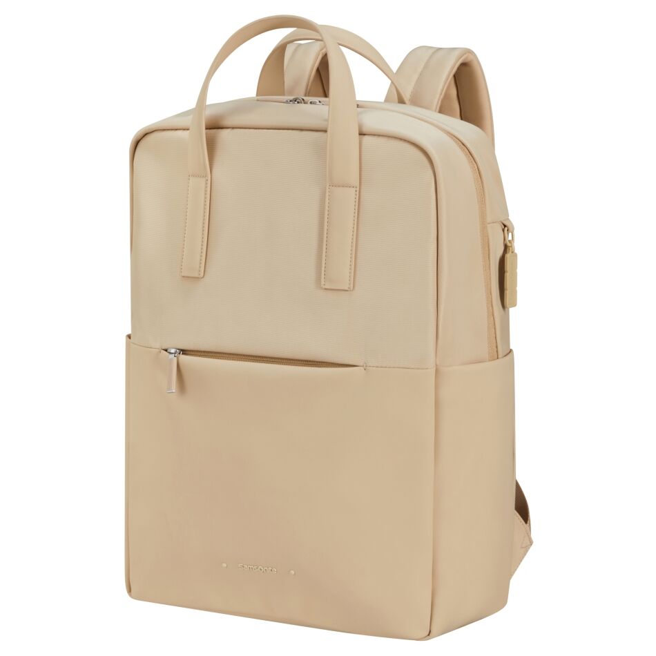 Samsonite 4Pack Laptop Backpack + Handles 15,6 inch zand | Wennekes.nl