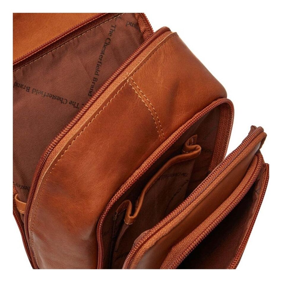 The Chesterfield Brand Crossbody Tas Riga Cognac | Wennekes