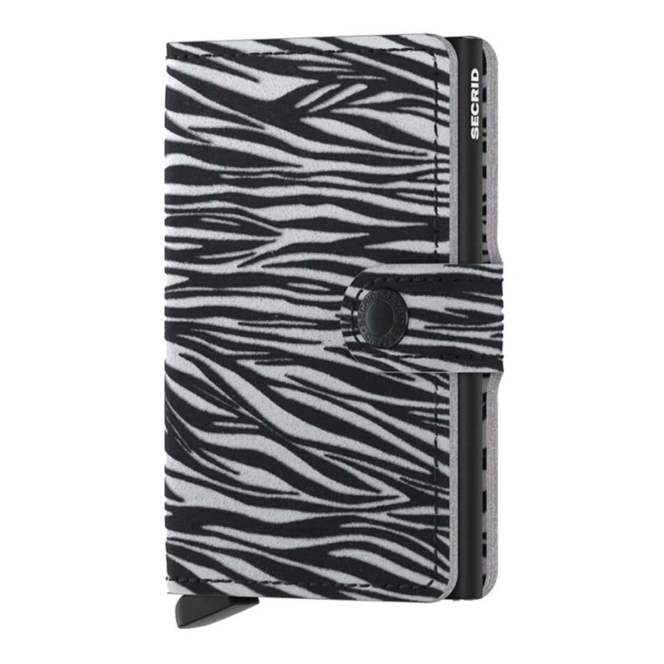 Secrid Miniwallet Zebra Light Grey | Wennekes