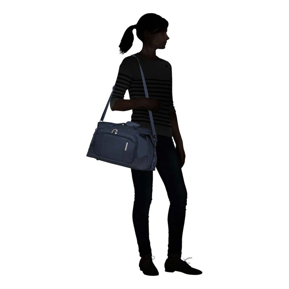 Samsonite Respark Duffle 48/19 Overnighter Midnight Blue | Wennekes