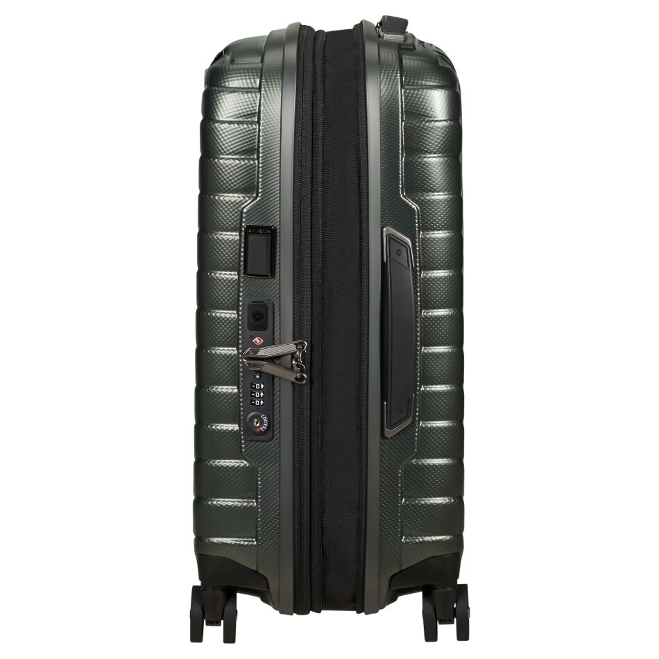 Samsonite Proxis Spinner 55/20 L35cm groen | Wennekes.nl