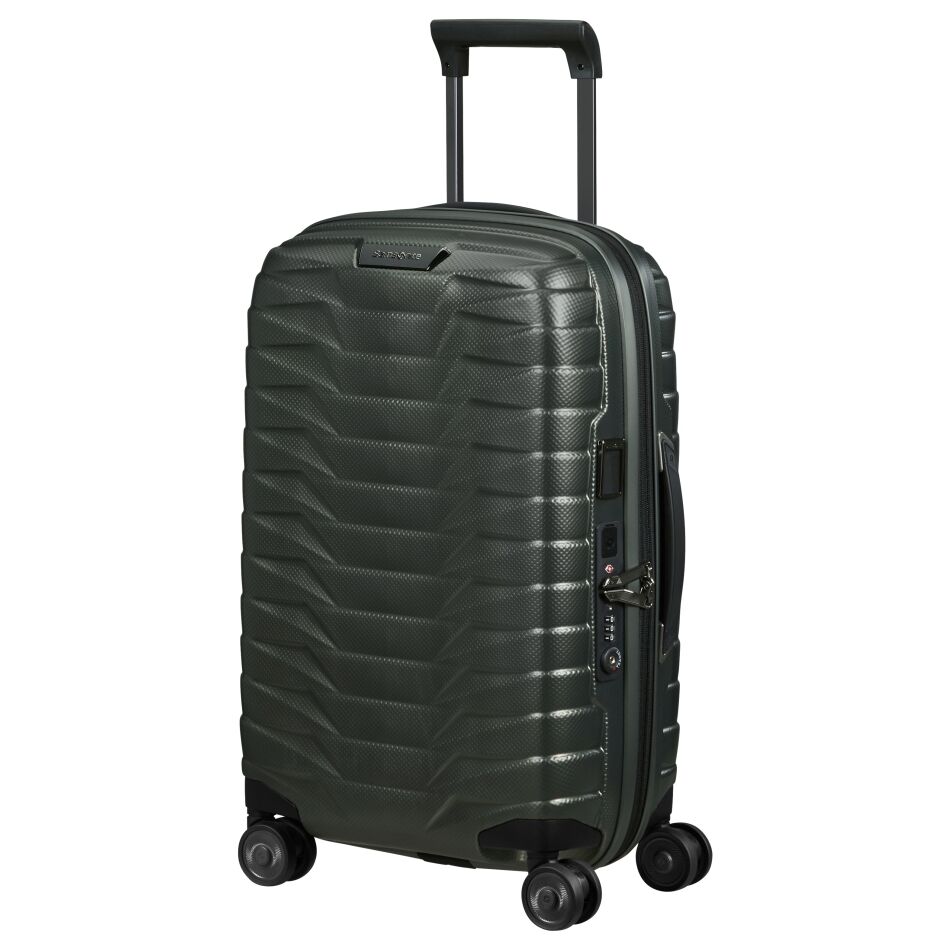Samsonite Proxis Spinner 55/20 L35cm groen | Wennekes.nl