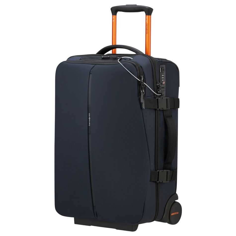 Samsonite Securipak 2.0 Duffle on Wheels donker blauw | Wennekes.nl
