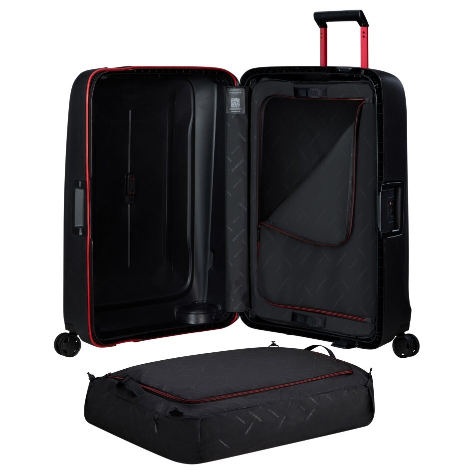 Samsonite Essens Spinner 75cm. rood | Wennekes.nl