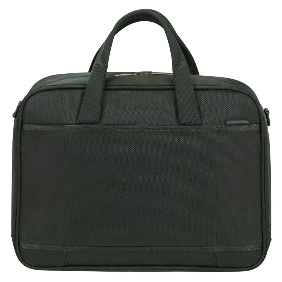 Samsonite Respark Laptop Shoulderbag groen | Wennekes.nl