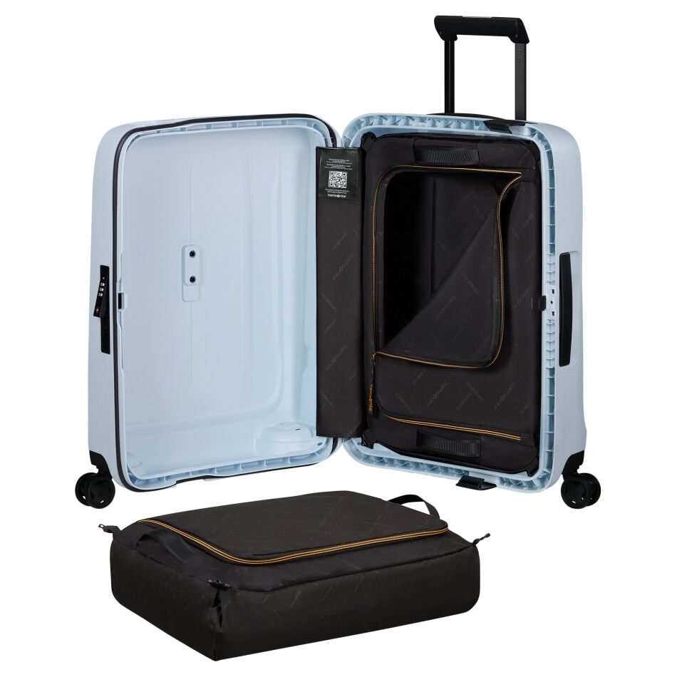 Samsonite Essens Spinner 55cm. blauw | Wennekes.nl