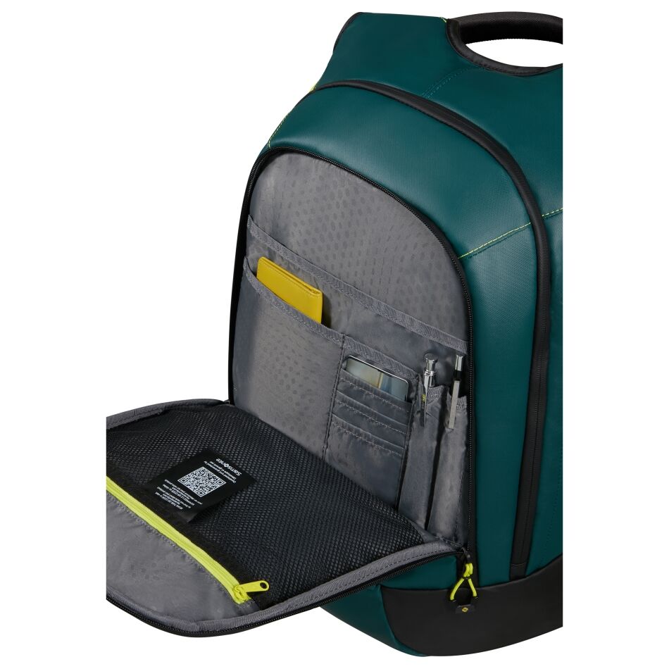 Samsonite Ecodiver Laptop Backpack L groen combi | Wennekes.nl