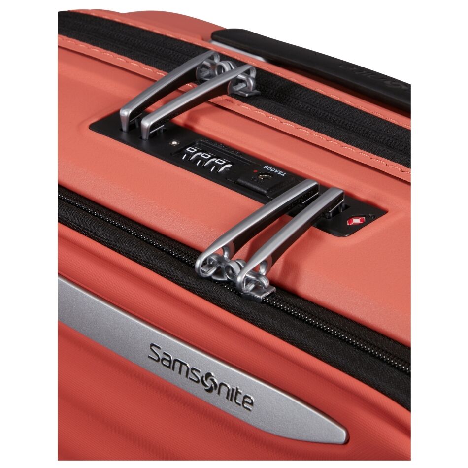 Samsonite Upscape Spinner 55cm. Exp. Easy Access cognac | Wennekes.nl