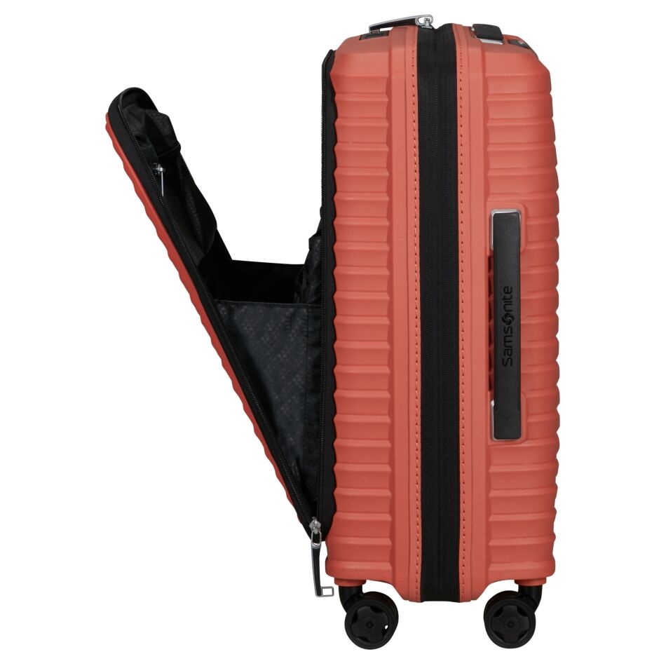 Samsonite Upscape Spinner 55cm. Exp. Easy Access cognac | Wennekes.nl