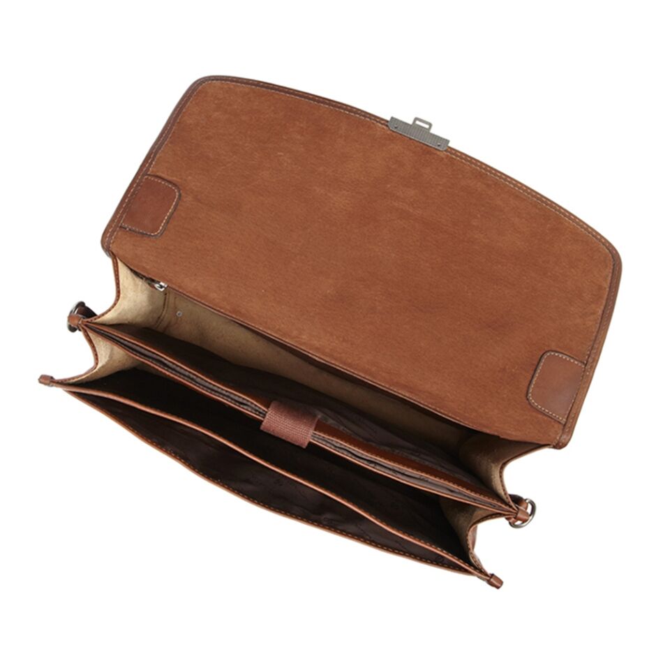 Castelijn & Beerens Verona Laptoptas 13,3 Inch bruin | Wennekes.nl