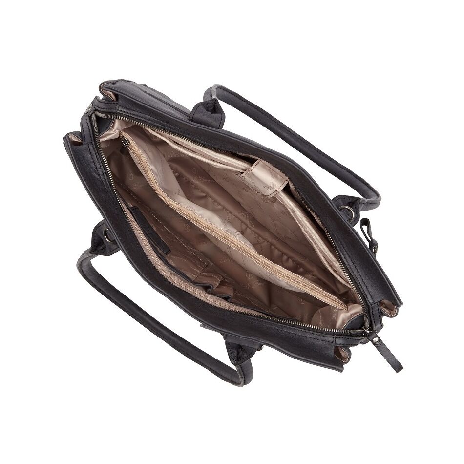 Castelijn & Beerens Carisma Dames Laptoptas 15,6 zwart | Wennekes.nl