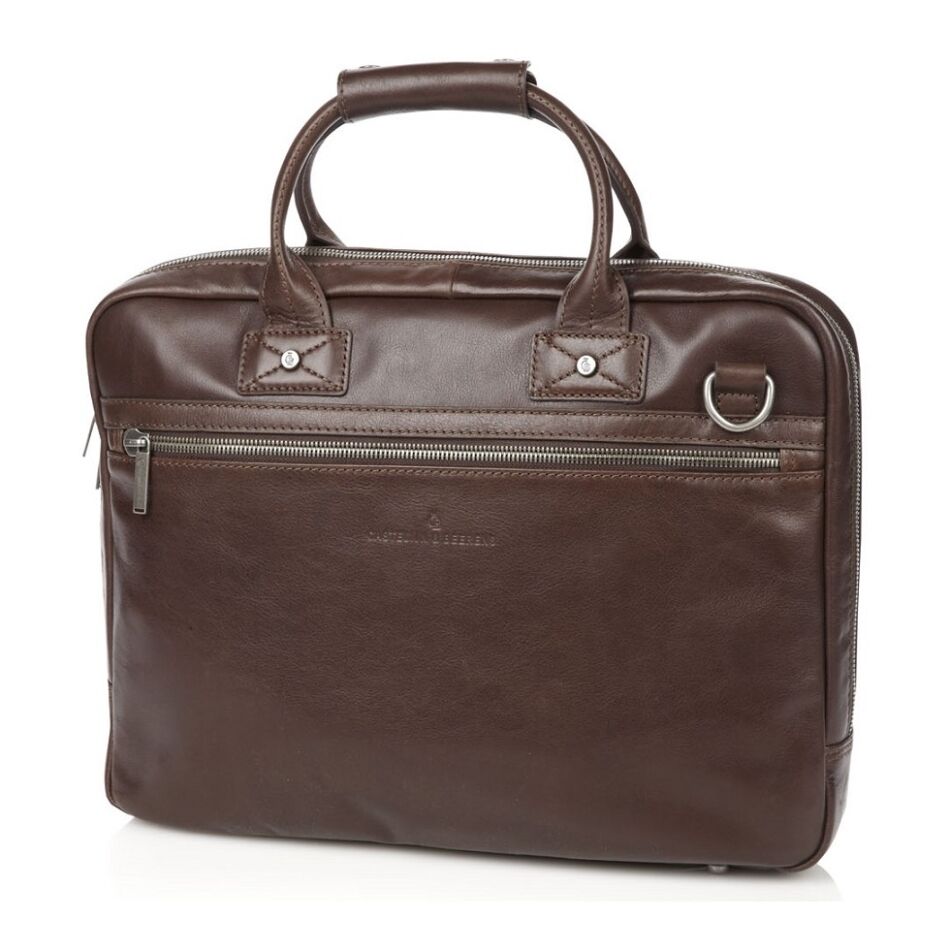 Castelijn & Beerens Firenze Laptoptas 15.6 Inch bruin | Wennekes.nl