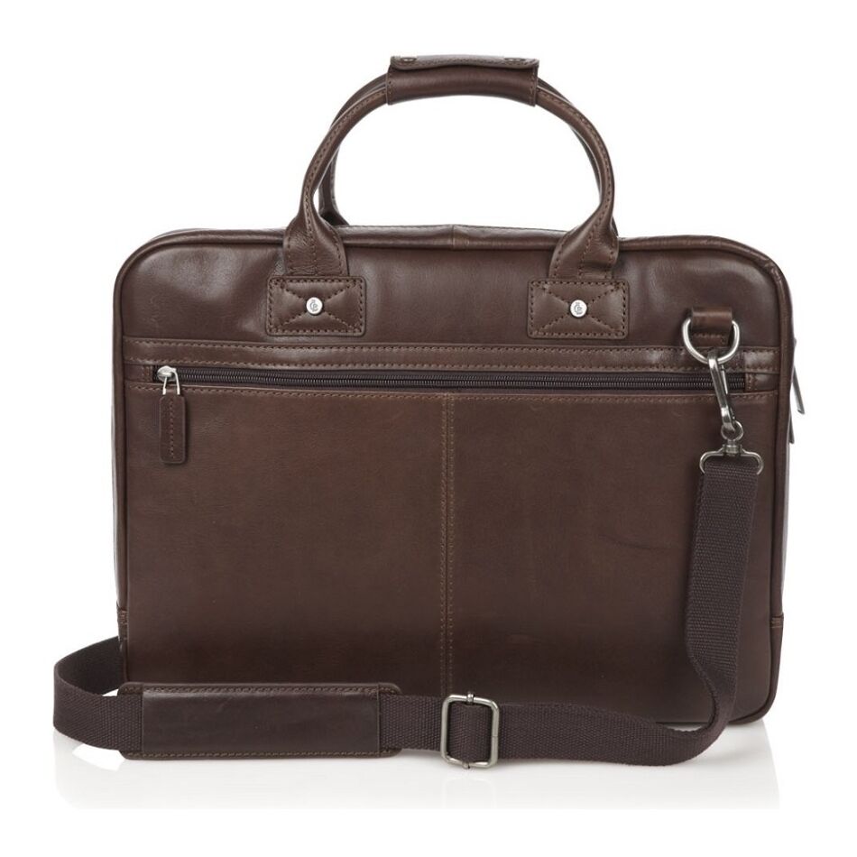 Castelijn & Beerens Firenze Laptoptas 15.6 Inch bruin | Wennekes.nl