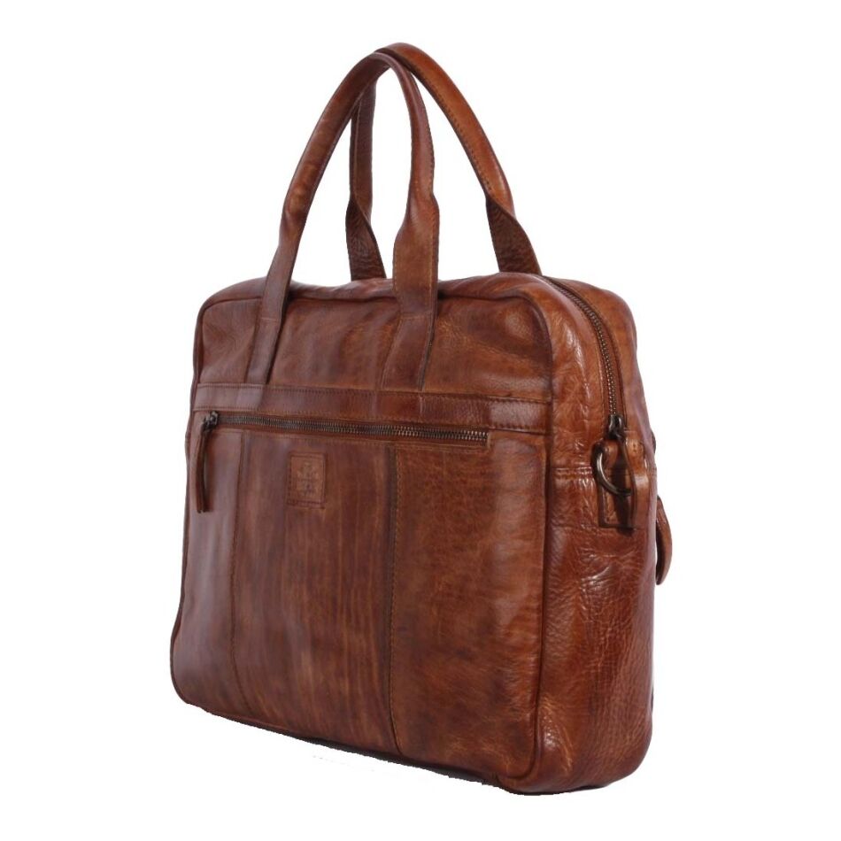 Bear Design Bear Design Hugo Laptoptas 15.6 cognac | Wennekes.nl