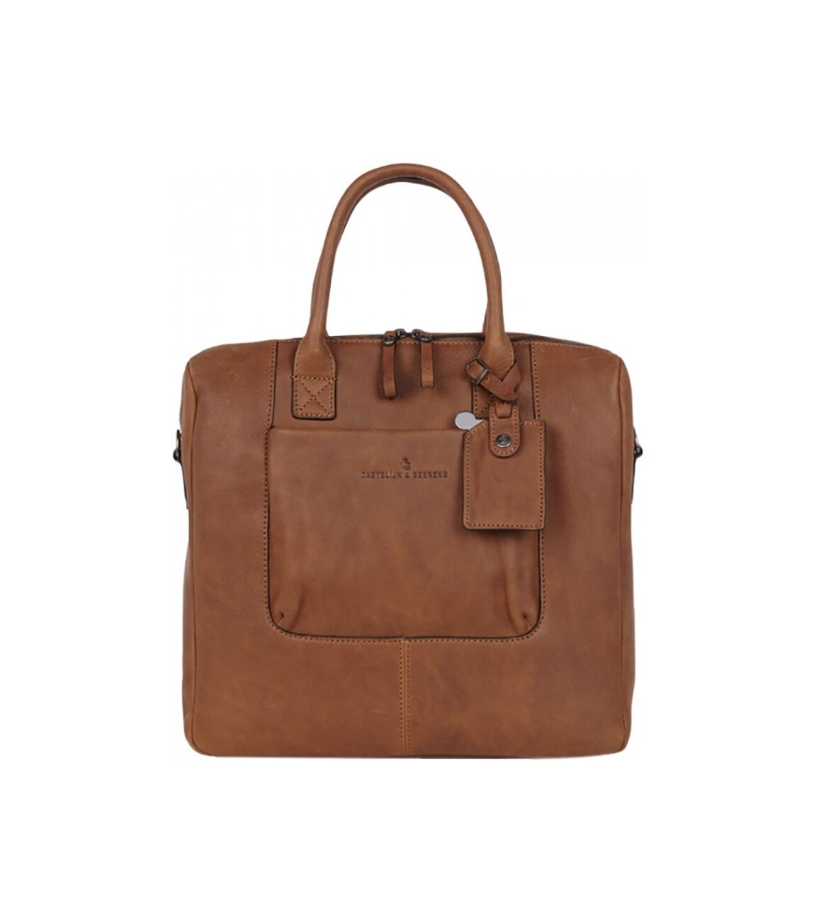 Duizeligheid steekpenningen factor Castelijn & Beerens Carisma Laptoptas 13.3 Inch cognac | Wennekes.nl