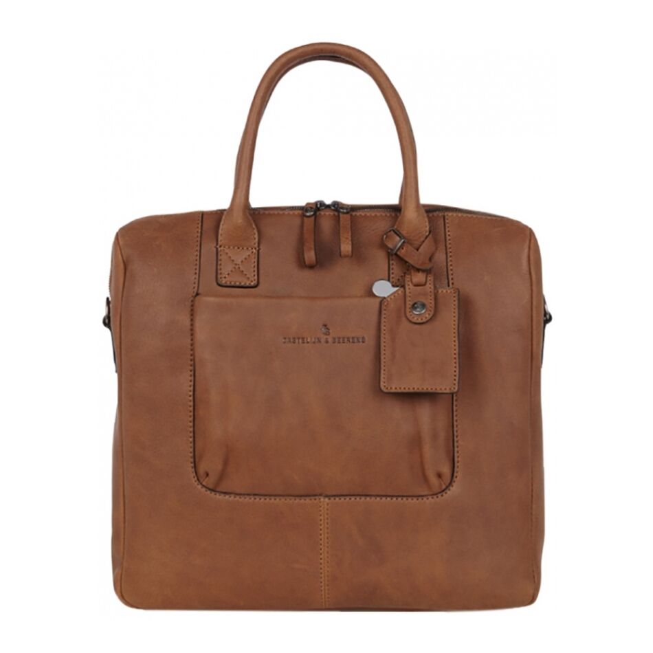 Castelijn & Beerens Carisma Laptoptas 13.3 Inch cognac | Wennekes.nl