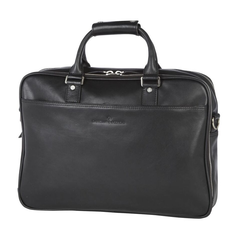 Castelijn & Beerens Verona Laptoptas 15.6 Inch zwart | Wennekes.nl
