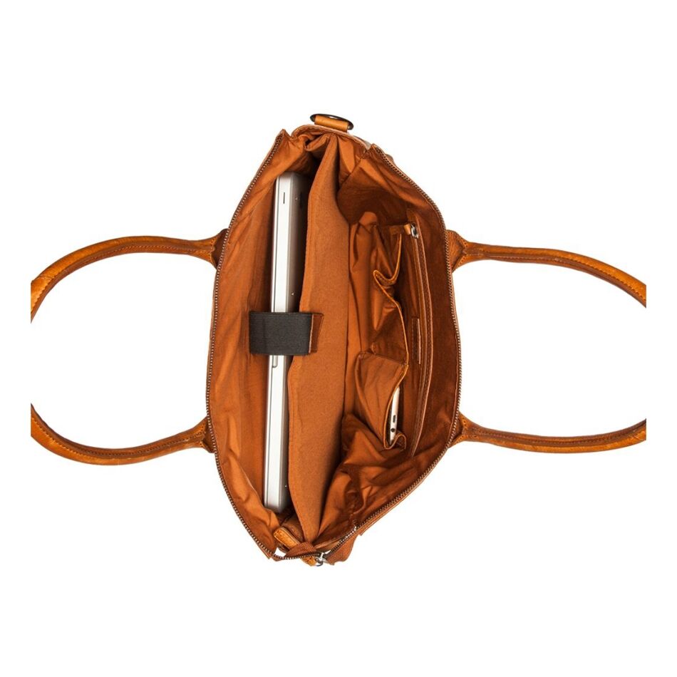 Burkely Burkely Antique Avery Laptopbag cognac | Wennekes.nl
