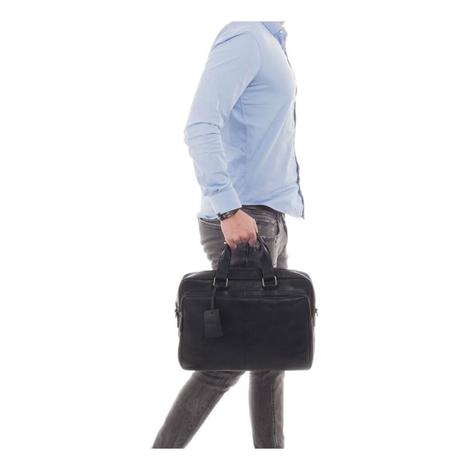 Burkely Antique Avery Workbag zwart | Wennekes.nl