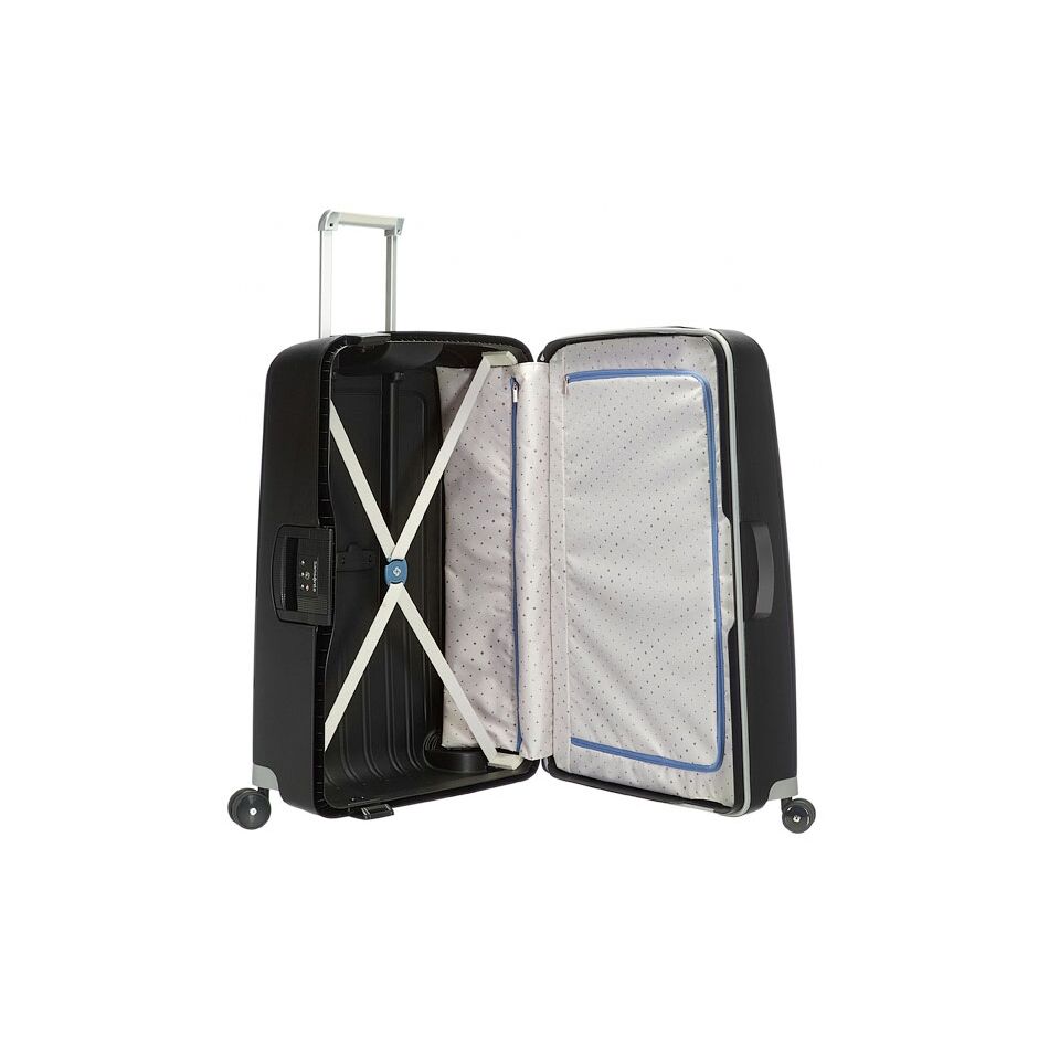 Samsonite S'cure Spinner 69 cm zwart | Wennekes.nl