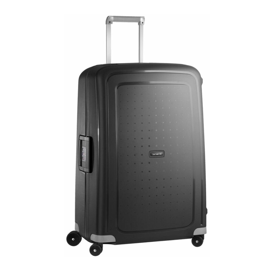 Samsonite S'cure Spinner 75 cm zwart | Wennekes.nl