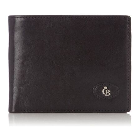Castelijn & Beerens Gaucho Billfold met Binnenrits Zwart Castelijn & Beerens Gaucho Billfold met Binnenrits Zwart