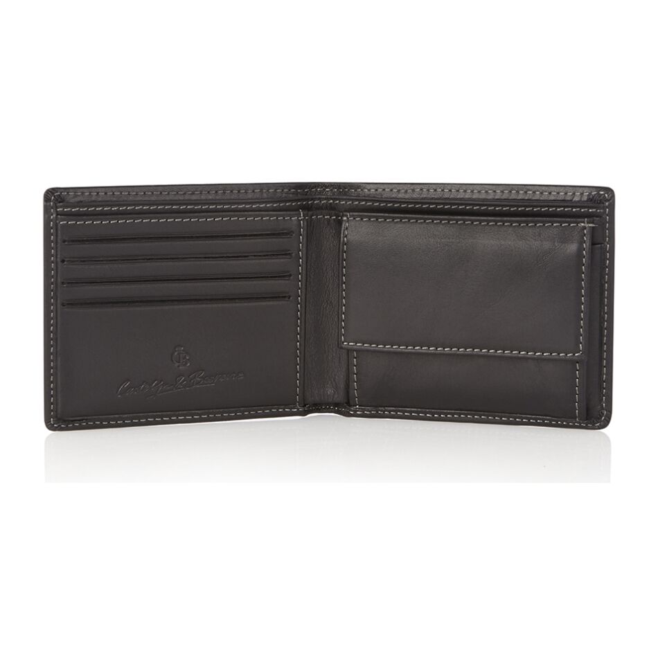 Castelijn & Beerens Canyon Billfold 8 Creditcards zwart | Wennekes.nl