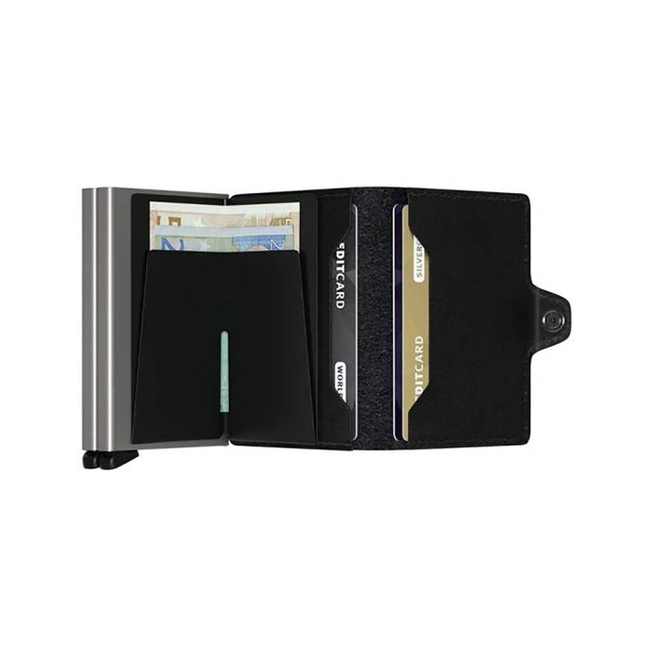 Secrid Twinwallet zwart | Wennekes.nl