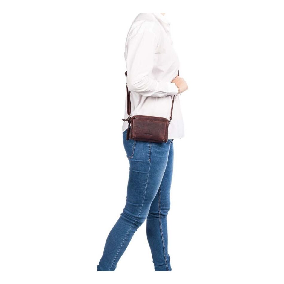 Burkely Antique Avery Mini Bag bruin | Wennekes.nl